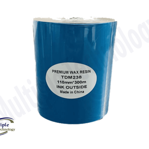 110mm x 300M TDM238 Premium Wax Resin Ribbon
